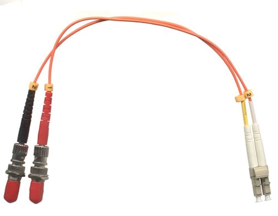 leo555です。 6.6ft (2m) LC-ST 62.5/125 OM1 Duplex Multimode PVC Fiber